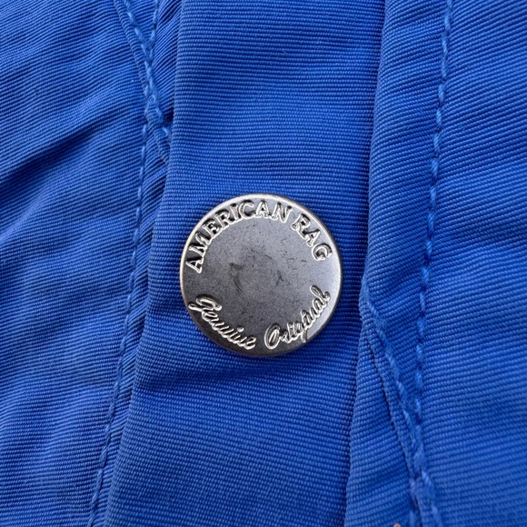 Men’s American Rag Blue Racing Jacket – Size M - Picture 4 of 5